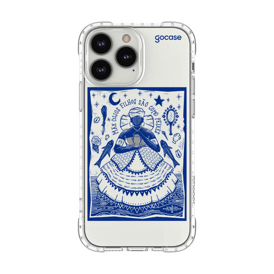 Capinha para celular  Iemanjá - Odoiya - Creme