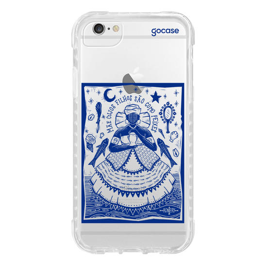 Capinha para celular  Iemanjá - Odoiya - Creme