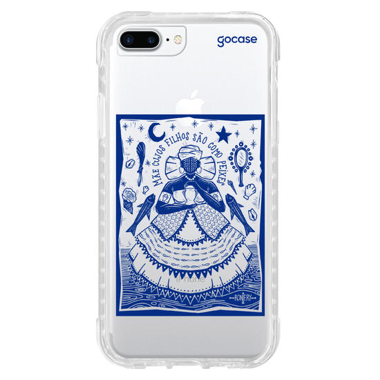 Capinha para celular  Iemanjá - Odoiya - Creme