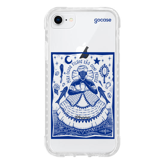 Capinha para celular  Iemanjá - Odoiya - Creme