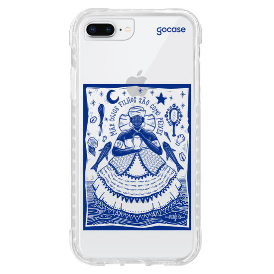 Capinha para celular  Iemanjá - Odoiya - Creme