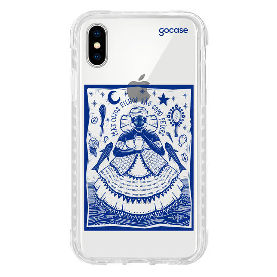 Capinha para celular  Iemanjá - Odoiya - Creme