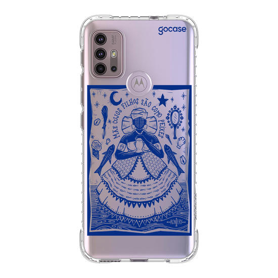 Capinha para celular  Iemanjá - Odoiya - Creme
