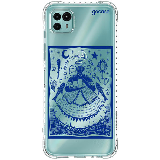 Capinha para celular  Iemanjá - Odoiya - Creme