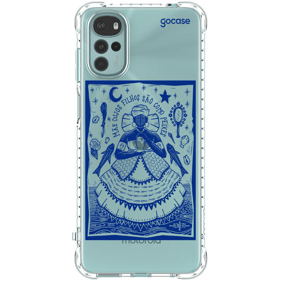 Capinha para celular  Iemanjá - Odoiya - Creme