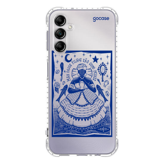 Capinha para celular  Iemanjá - Odoiya - Creme