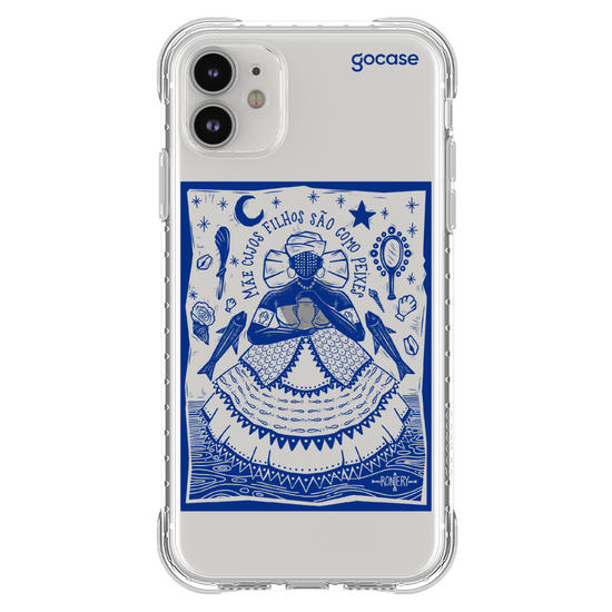 Capinha para celular  Iemanjá - Odoiya - Creme