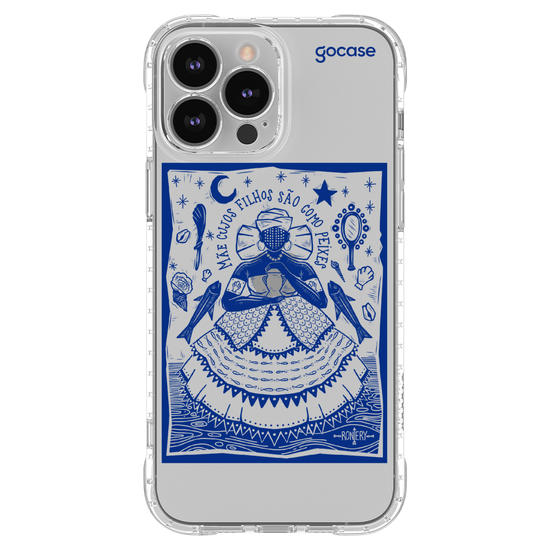 Capinha para celular  Iemanjá - Odoiya - Creme