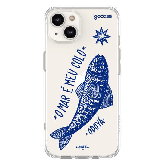  Iemanjá Peixe de Prata - Azul