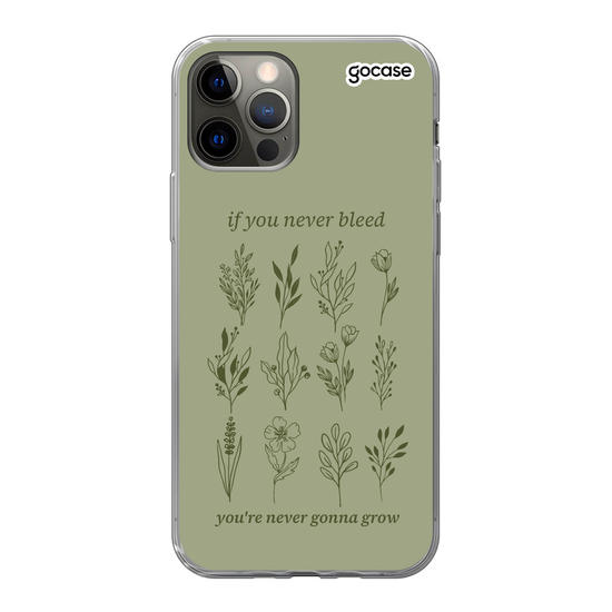 If you Never Bleed Phone Case