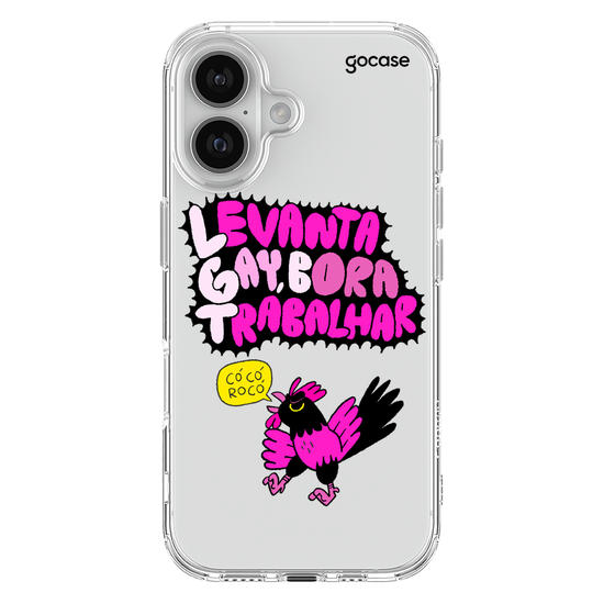 Capinha para celular  Pride - Levanta Gay, Bora Trabalhar