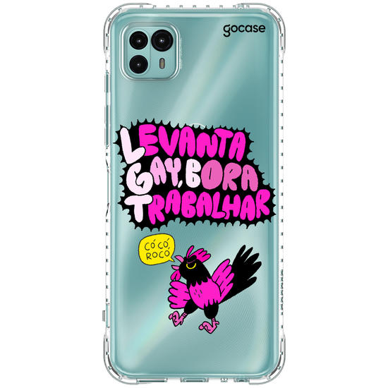 Capinha para celular  Pride - Levanta Gay, Bora Trabalhar