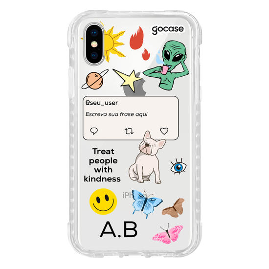 Capinha para celular No Bad Days - by Marina Marques