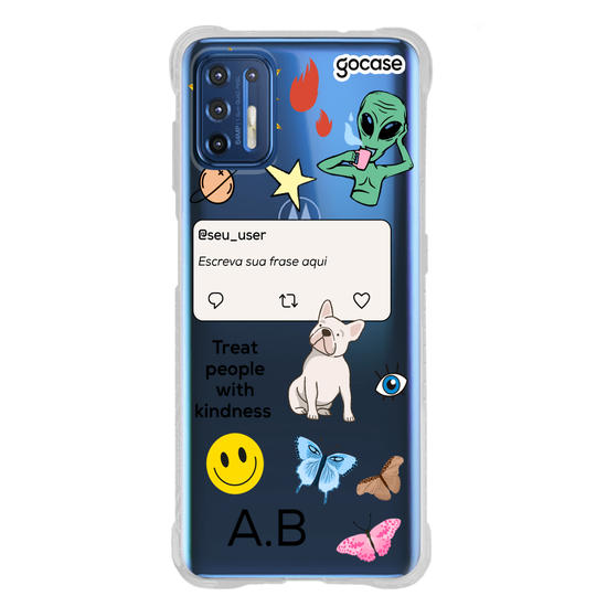Capinha para celular No Bad Days - by Marina Marques