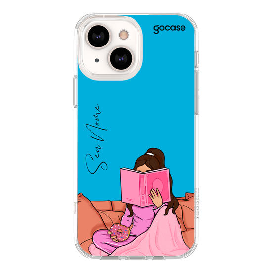 Capinha para celular Reading Donuts - by Yasmin Athaydes