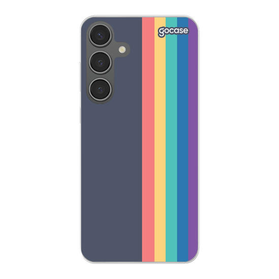 Cover Initials Vintage Rainbow