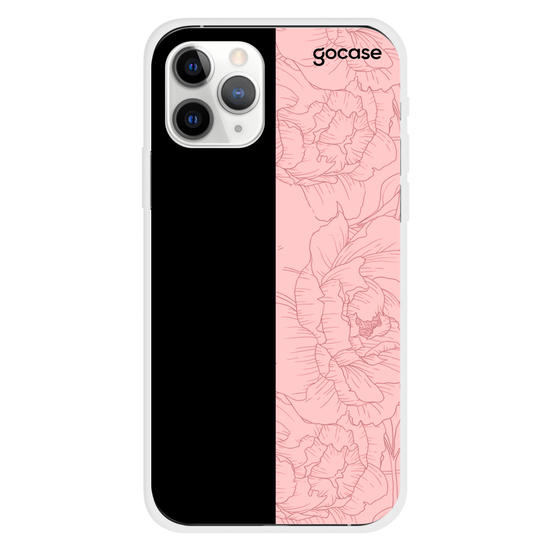 Black And Rose Initials