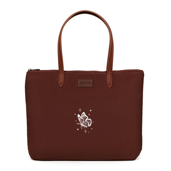 Tote Shopper - Iniciais Borboletas Minimal