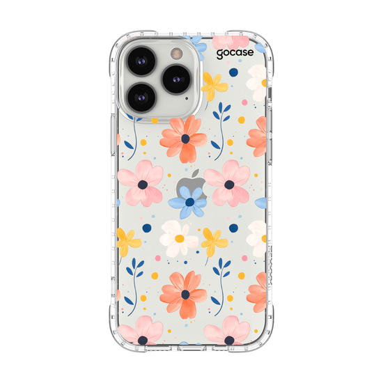 Capinha para celular Iniciais Cute Flowers