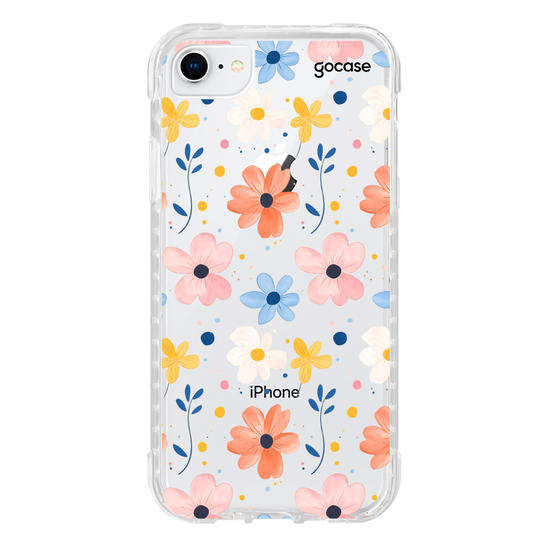 Capinha para celular Iniciais Cute Flowers