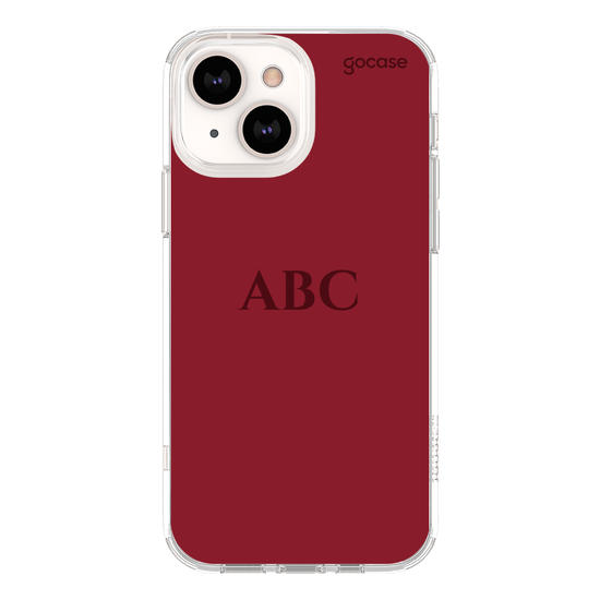 Capinha para celular Iniciais Delicadas Color