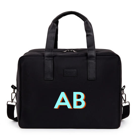 Bolsa Joy Pro - Iniciais Drop Shadow Azul