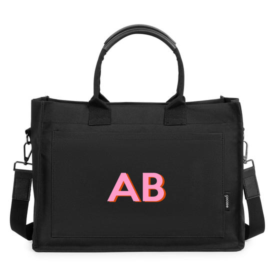 Tote Mini - Iniciais Drop Shadow Rosa
