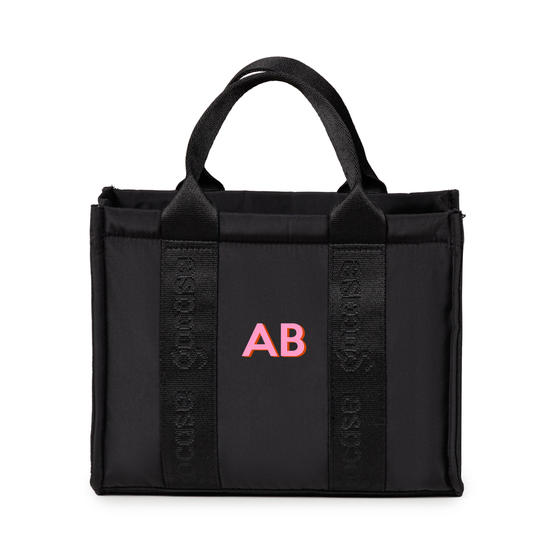 Tote Pop -  Iniciais Drop Shadow Rosa