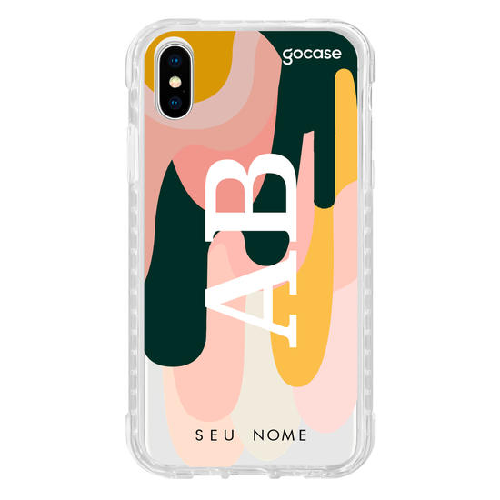 Capinha para celular Iniciais e Cores