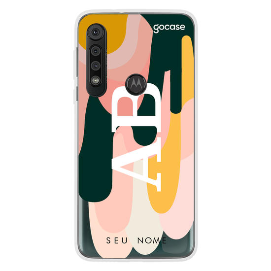 Capinha para celular Iniciais e Cores