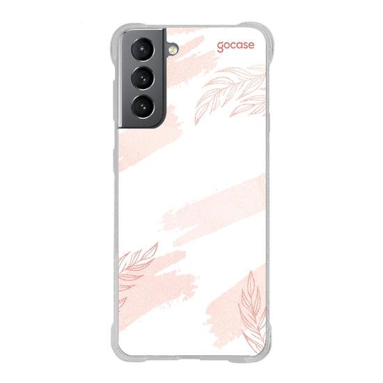 Capinha para celular Inicial Elegant Rosé