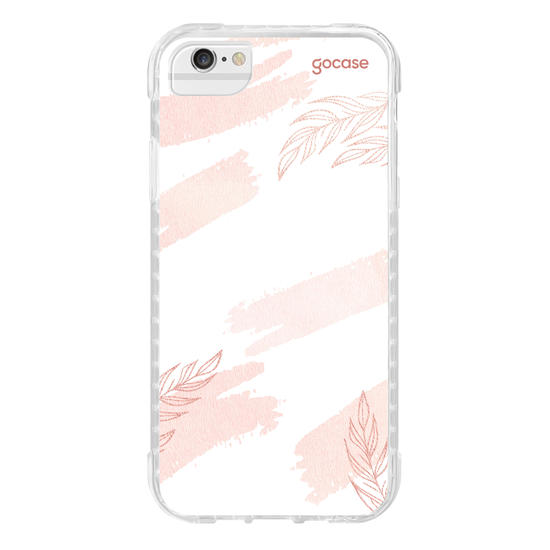 Capinha para celular Inicial Elegant Rosé