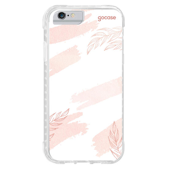 Capinha para celular Inicial Elegant Rosé