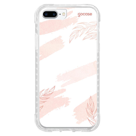 Capinha para celular Inicial Elegant Rosé
