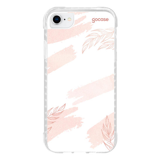 Capinha para celular Inicial Elegant Rosé