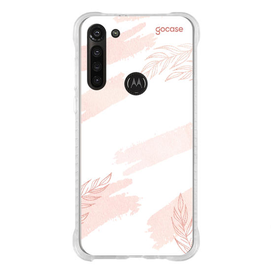 Capinha para celular Inicial Elegant Rosé