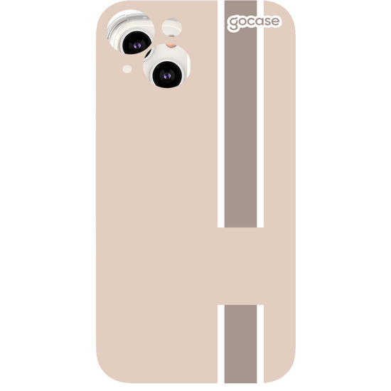 Capinha para celular Iniciais Com Faixa