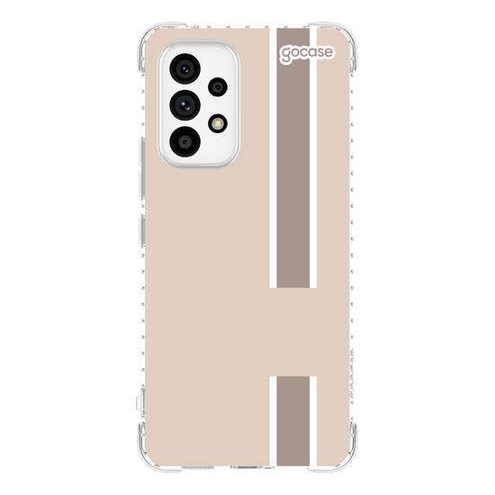 Capinha para celular Iniciais Com Faixa