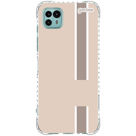Capinha para celular Iniciais Com Faixa