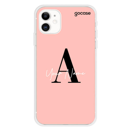 Fancy Initials Rosé Phone Case