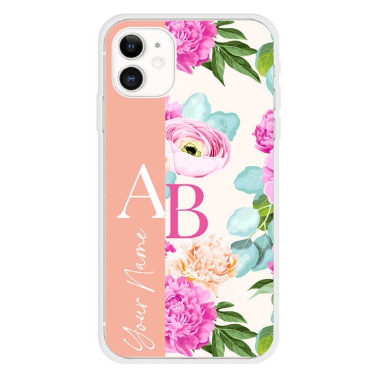 Initials Floral Phone Case
