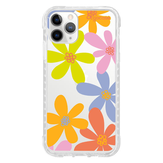 Capinha para celular  Iniciais Flower Pop 