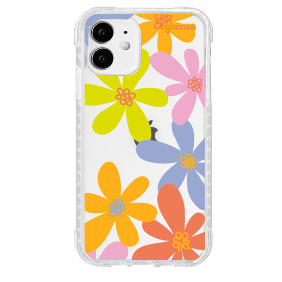 Capinha para celular  Iniciais Flower Pop 