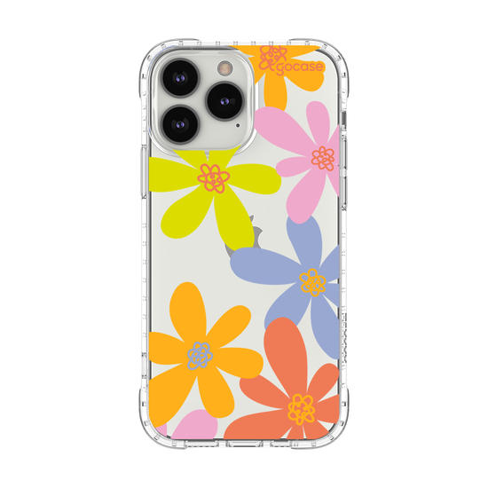 Capinha para celular  Iniciais Flower Pop 