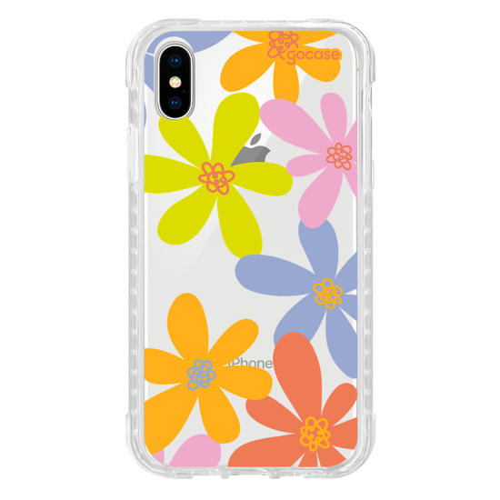 Capinha para celular  Iniciais Flower Pop 