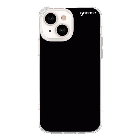 Capinha para celular Iniciais Girassóis Black