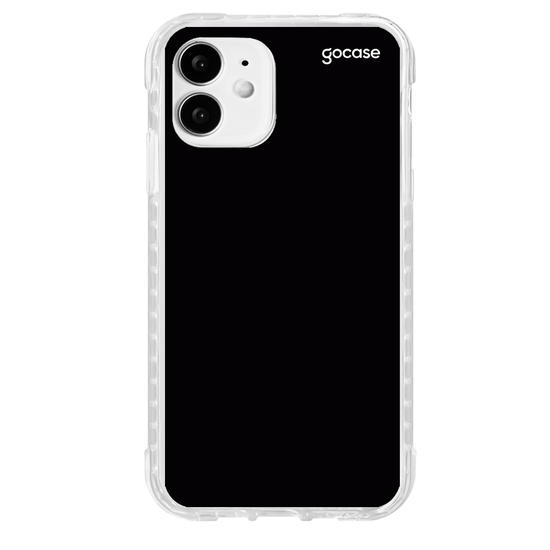 Capinha para celular Iniciais Girassóis Black