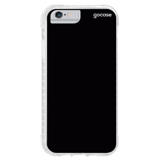 Capinha para celular Iniciais Girassóis Black