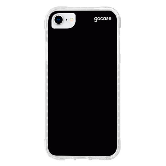 Capinha para celular Iniciais Girassóis Black
