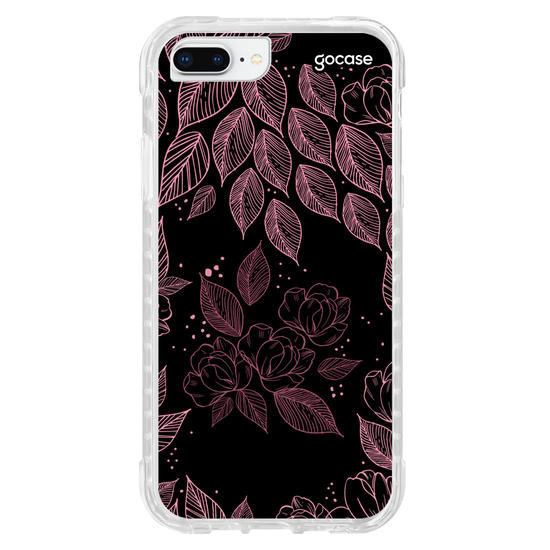 Capinha para celular  Jardim Secreto Iniciais 